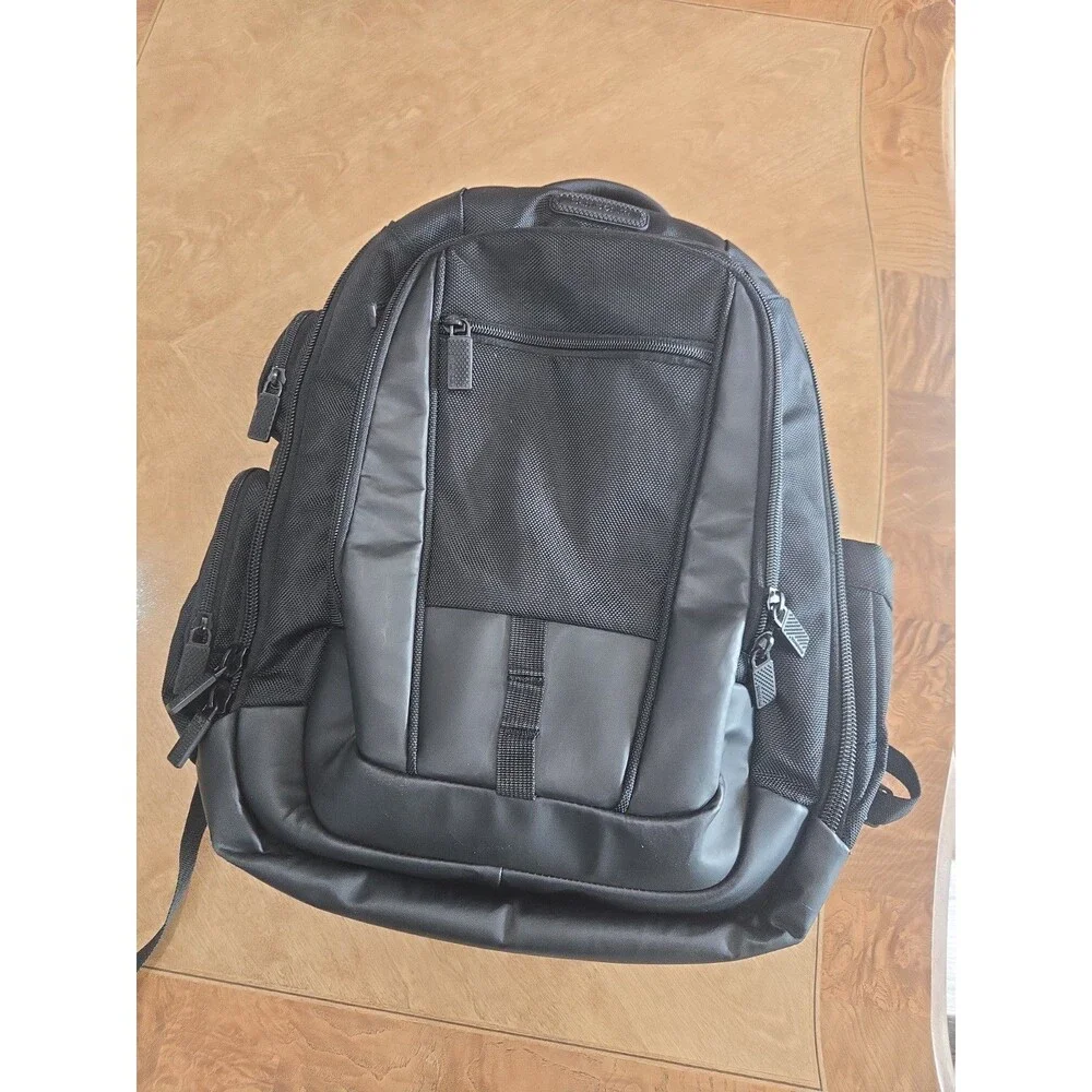 SAMSONITE MEN’S TRAVEL BLACK BACKPACK-TSA CHECK-IN FRIENDLY